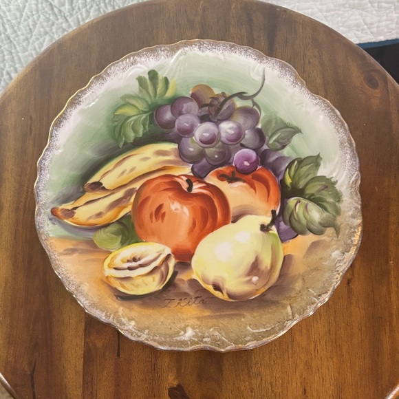 Other - Fruit-Themed Decorative Plate